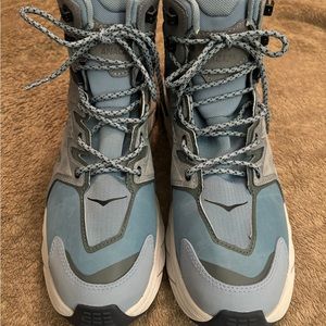 Hoka Anacapa Mid GTX Mountain Spring Blue Women's Hiking Boots Shoes 1119372